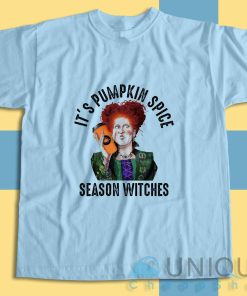 Winifred Sanderson Its Pumpkin Spice Season Witches T-Shirt Size S-3XL