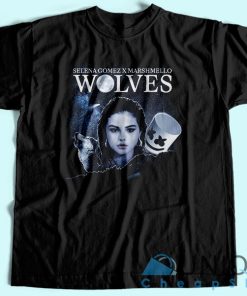Wolves Selena Gomez Marshmello T-Shirt Size S – 3XL