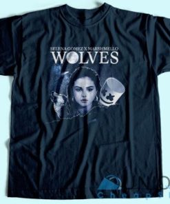 Wolves Selena Gomez Marshmello T Shirt Size S 3XL 3