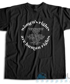 Women’s Rights Are Human Rights T-Shirt Size S-3XL  Teesmine