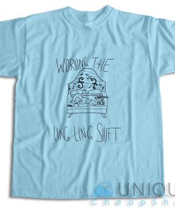 Working The Ling Ling Violin Shift T-Shirt 2 Working The Ling Ling Violin Shift T Shirt Size S 3XL Unique Cheap Shop 3