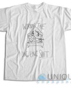 Working The Ling Ling Violin Shift T-Shirt 4 Working The Ling Ling Violin Shift T Shirt Size S 3XL Unique Cheap Shop 5