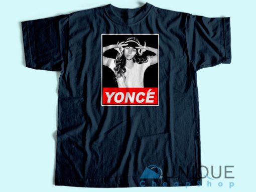 Yonce Obey Style T-Shirt Unisex Custom Tee Shirt Printing