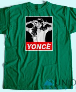 Yonce Obey Style T Shirt Unisex Custom Tee Shirt Printing 3
