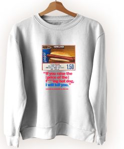 150 Costco Hot Dog Soda Combo Vintage Sweatshirt 150 Costco Hot Dog Soda Combo Vintage Sweatshirt