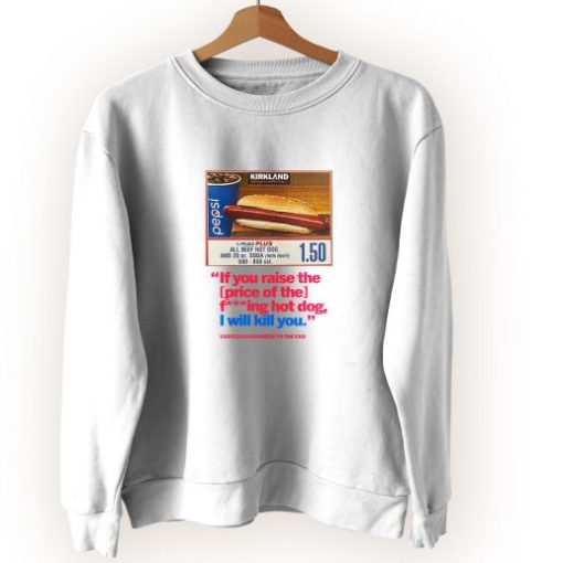 150 Costco Hot Dog Soda Combo Vintage Sweatshirt