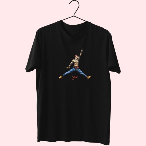 2Pac Jump Parody Vintage Essentials T Shirt