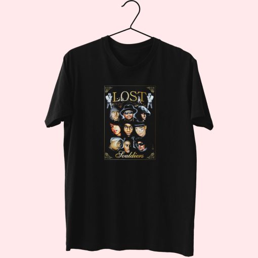 2Pac Lost Souldiers Vintage Essentials T Shirt