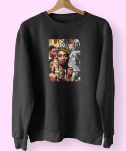 2pac Through The Years Sweatshirt Design