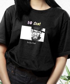 50 Cent In Da Club Hip Hop Rapper T Shirt 2 50 Cent In Da Club Hip Hop Rapper T Shirt 3