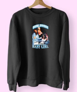 Aaliyah Baby Girl Tribute Sweatshirt Design