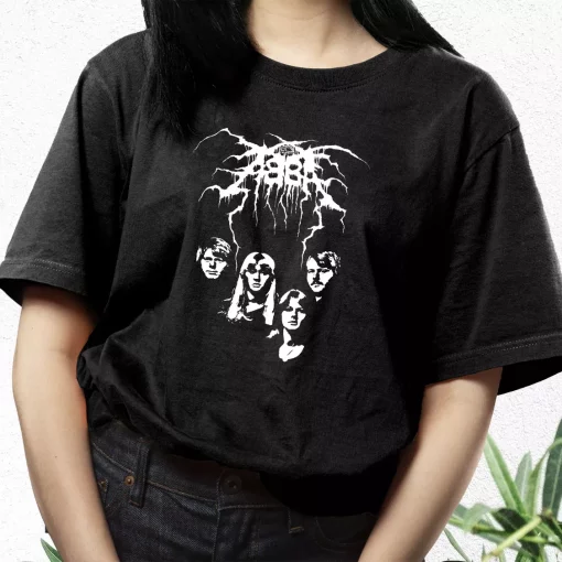 Abba Darkthrone Black Metal Classic 90s T Shirt Style
