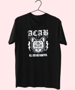 Acab All Cats Are Beautiful Essentials T Shirt
