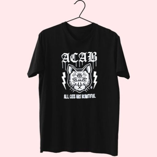 Acab All Cats Are Beautiful Essentials T Shirt