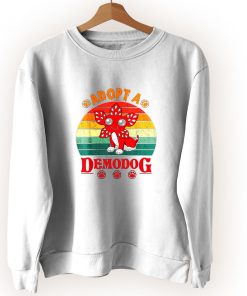 Adopt A Demon Dog Vintage Sweatshirt Adopt A Demon Dog Vintage Sweatshirt