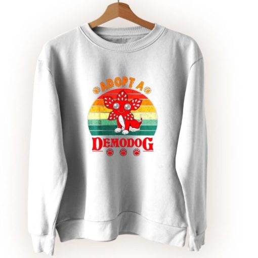 Adopt A Demon Dog Vintage Sweatshirt