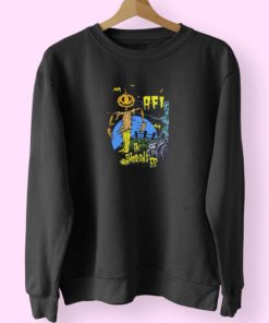 Afi All Hollow’s Bat Graphic Sweatshirt Design
