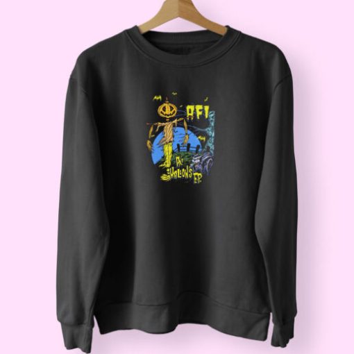 Afi All Hollow’s Bat Graphic Sweatshirt Design