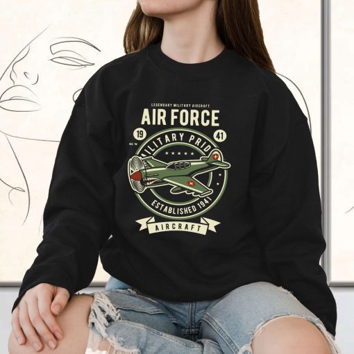 Air Force Funny Graphic Sweatshirt