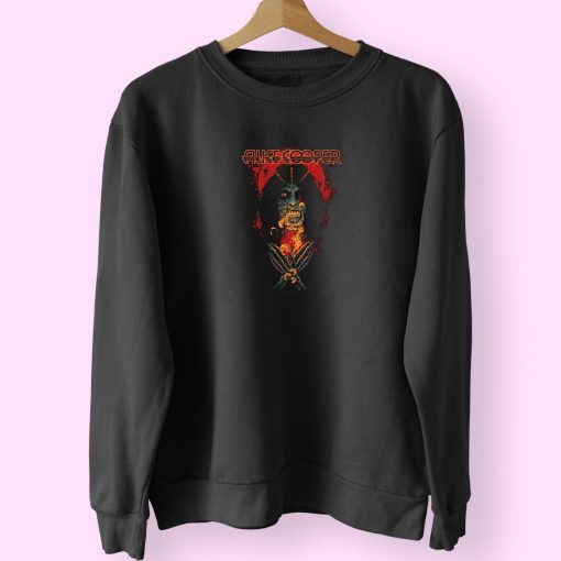 Alice Cooper Zombie Graphic Sweatshirt Design