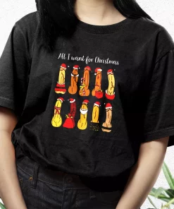 All I Want Ugly Christmas T Shirt Xmas Design 2 All I Want Ugly Christmas T Shirt Xmas Design 3