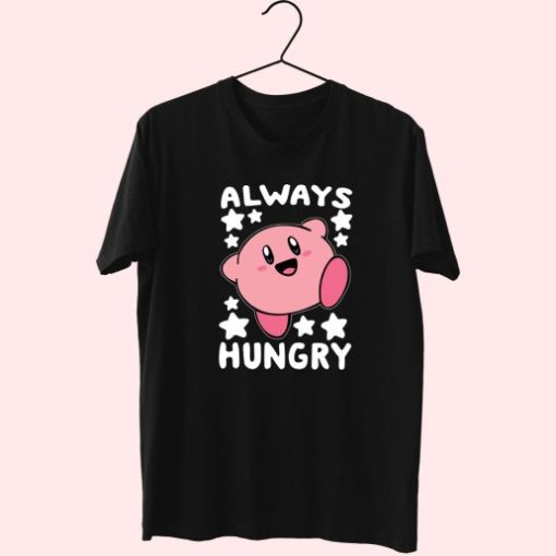 Always Hungry Kirby Funny Trendy 70S T Shirt Outfit