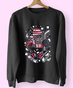 American Hockey Kid Funny Graphic Sweatshirt 3 American Hockey Kid Funny Graphic Sweatshirt 4