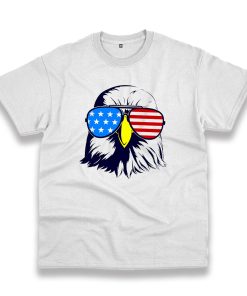American Patriotic Eagle With Sunglasses Vintage Tshirt American Patriotic Eagle With Sunglasses Vintage Tshirt