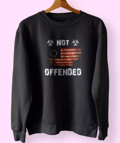 American Victory 1776 Retro Not Offended Holiday Sweatshirt