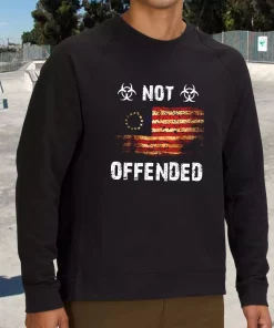 American Victory 1776 Retro Not Offended Holiday Sweatshirt 2 American Victory 1776 Retro Not Offended Holiday Sweatshirt 3