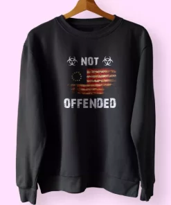 American Victory 1776 Retro Not Offended Holiday Sweatshirt 3 American Victory 1776 Retro Not Offended Holiday Sweatshirt 4