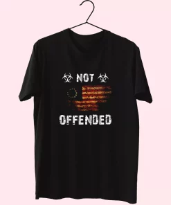 American Victory 1776 Retro Not Offended Vetrerans Day T Shirt