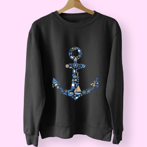 Anchor Funny Graphic Sweatshirt