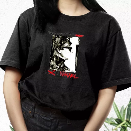 Andy Warholen Warhall Warhol Classic 90S T Shirt Style