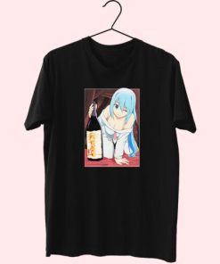 Anime Konosuba Aqua And Sake Essentials T Shirt
