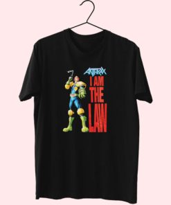Anthrax I Am The Law Essentials T Shirt