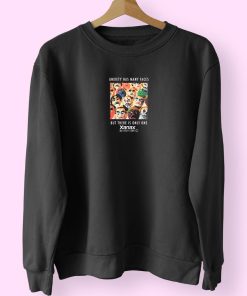 Anxiety Has Many Faces But There Is Only One Sweatshirt Design Anxiety Has Many Faces But There Is Only One Sweatshirt Design