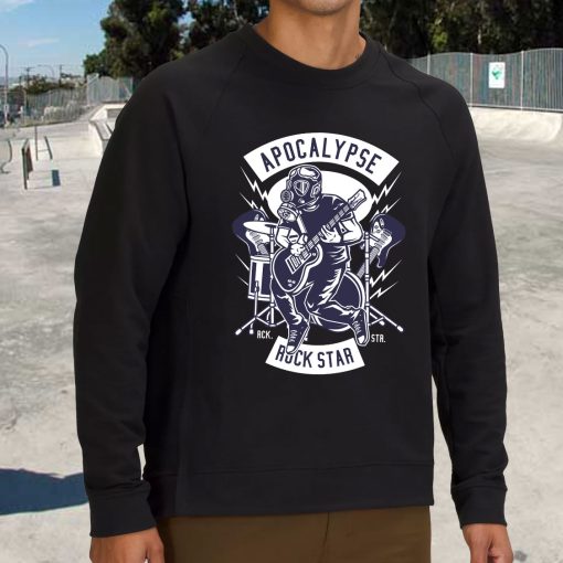 Apocapyse Rock Star Funny Graphic Sweatshirt