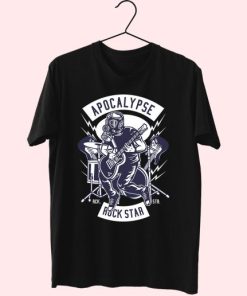 Apocapyse Rock Star Funny Graphic T Shirt 3 Apocapyse Rock Star Funny Graphic T Shirt 4