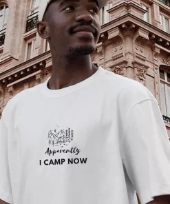 Apparently I Camp Now Thanksgiving Vintage T Shirt 3