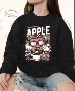 Apple Crunch Funny Graphic Sweatshirt