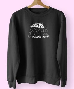 Arctic Monkey Do I Wanna Know Vintage 70s Sweatshirt