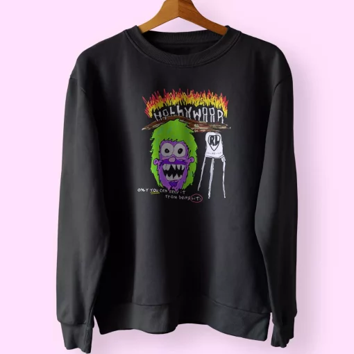 Arnodefrance Hollywood Music Festival Sweatshirt Outfit