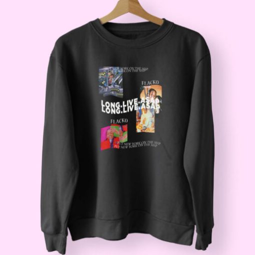 Asap Rocky Long Live Asap Vintage Sweatshirt Design