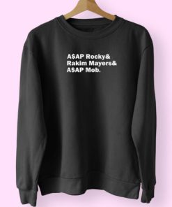 Asap Rocky Rakim Mayers Asap Mob Sweatshirt Design