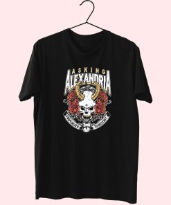 Asking Alexandria From Death To Destiny Skull Essentials T Shirt Asking Alexandria From Death To Destiny Skull Essentials T Shirt