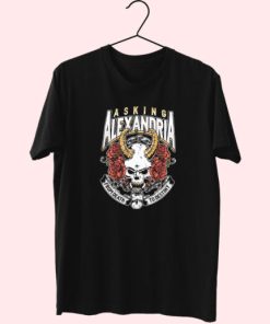 Asking Alexandria From Death To Destiny Skull Essentials T Shirt