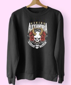 Asking Alexandria From Death To Destiny Skull Sweatshirt Design