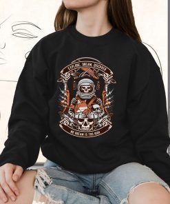 Astronaut Skull Funny Graphic Sweatshirt