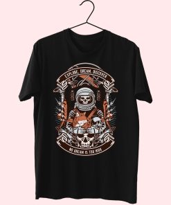 Astronaut Skull Funny Graphic T Shirt Astronaut Skull Funny Graphic T Shirt
